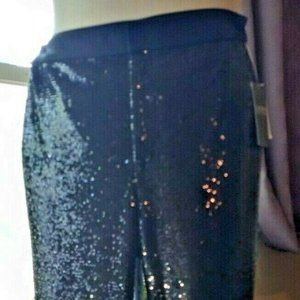 Ralph Lauren Pants Black Sequin Size 4 MSRP $295